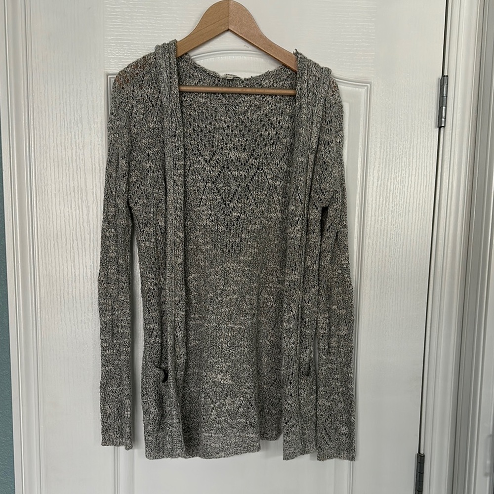Gray Women's Sweater cardigan